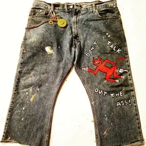 Custom exclusive Resurrect By Night x Levis